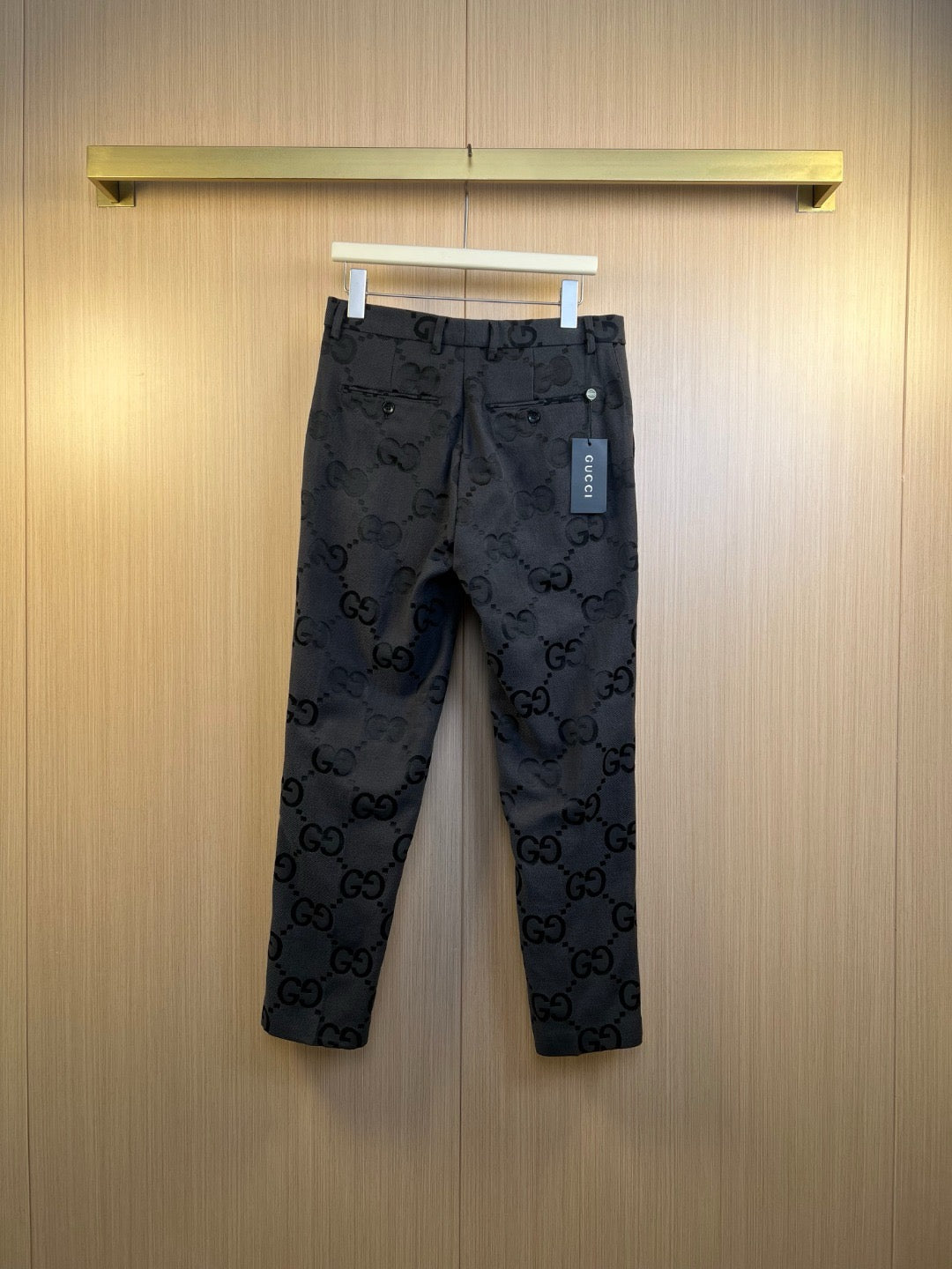 Black Jacket and Pant Suit