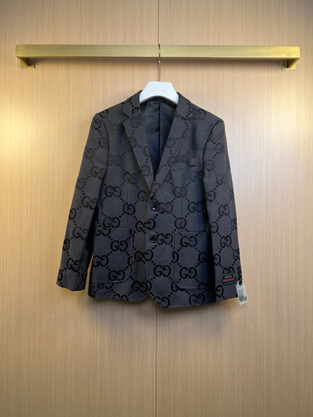 Black Jacket and Pant Suit