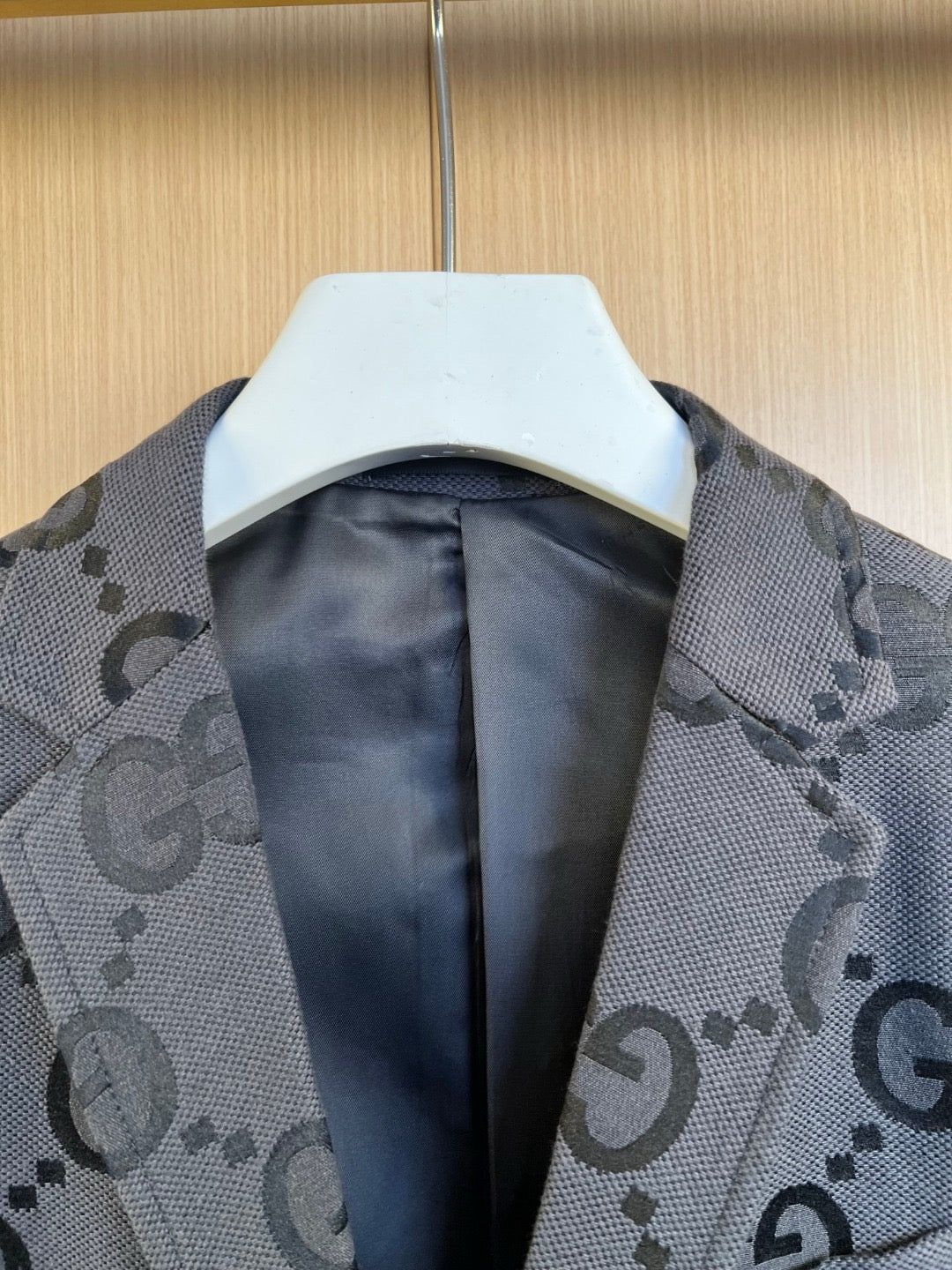 Black Jacket and Pant Suit