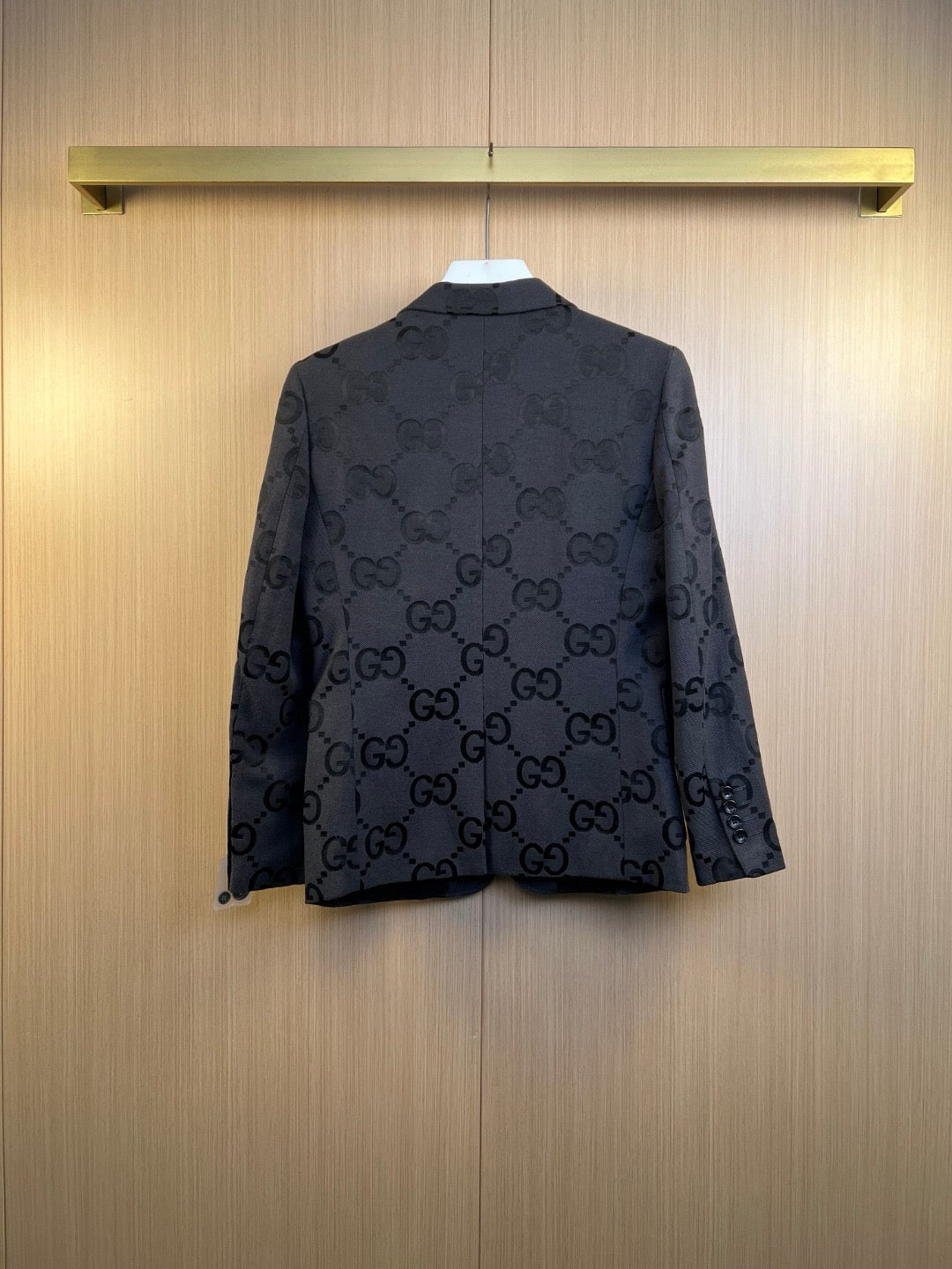 Black Jacket and Pant Suit