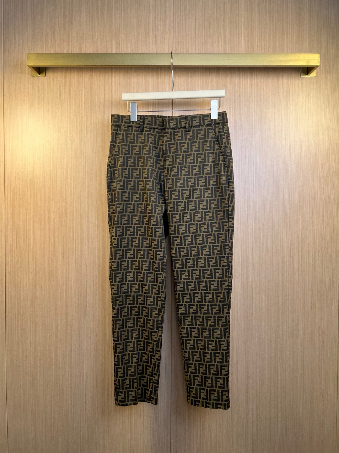 Brown Jacket and Pant Suit