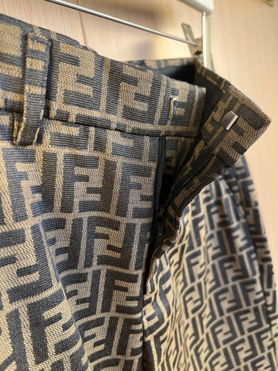 Brown Jacket and Pant Suit