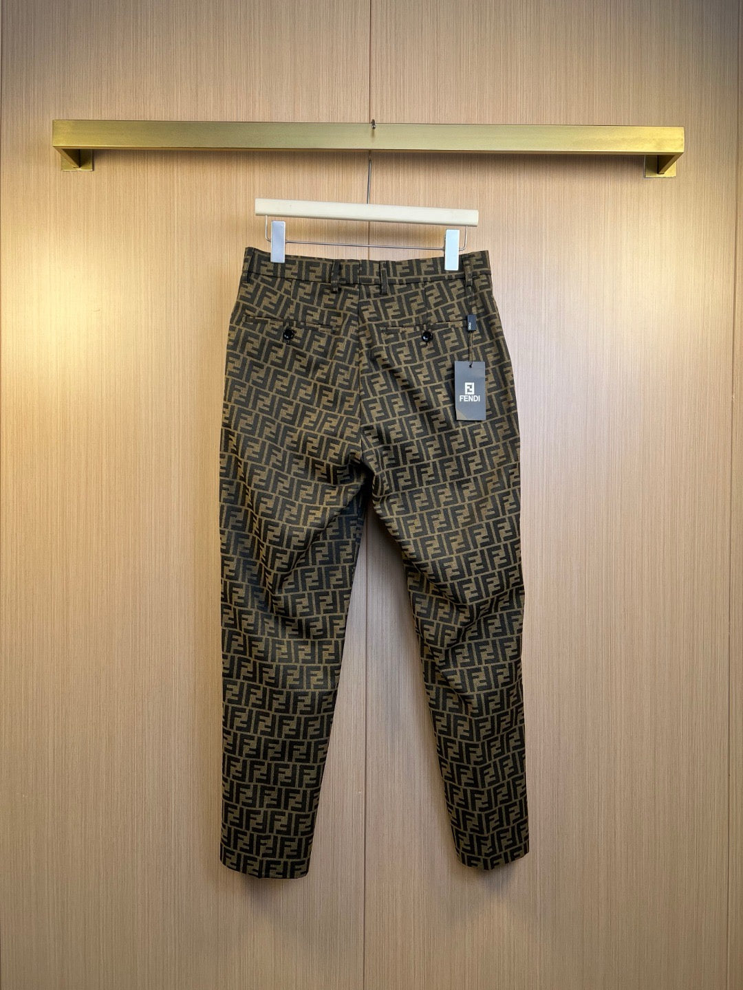 Brown Jacket and Pant Suit