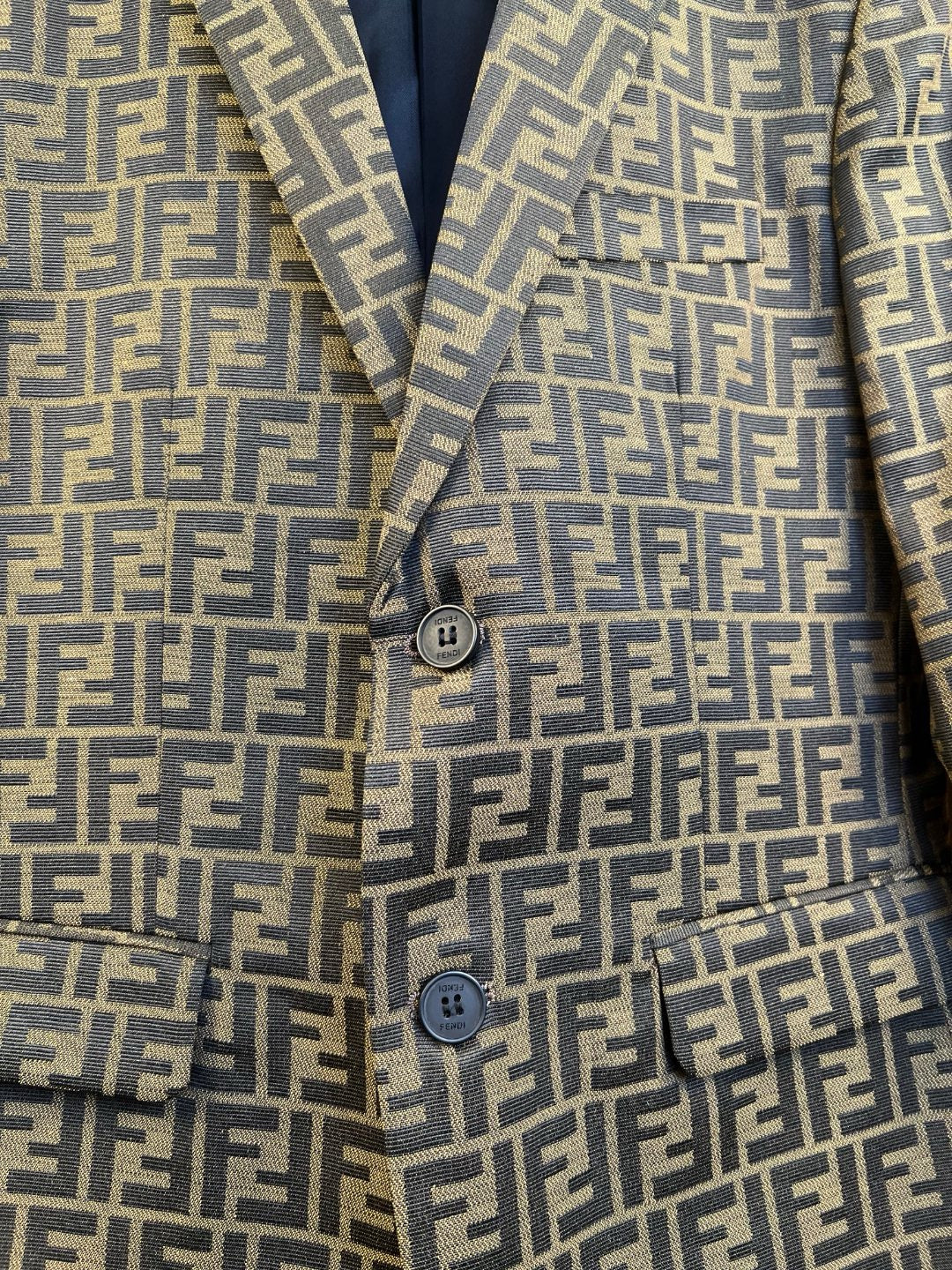 Brown Jacket and Pant Suit