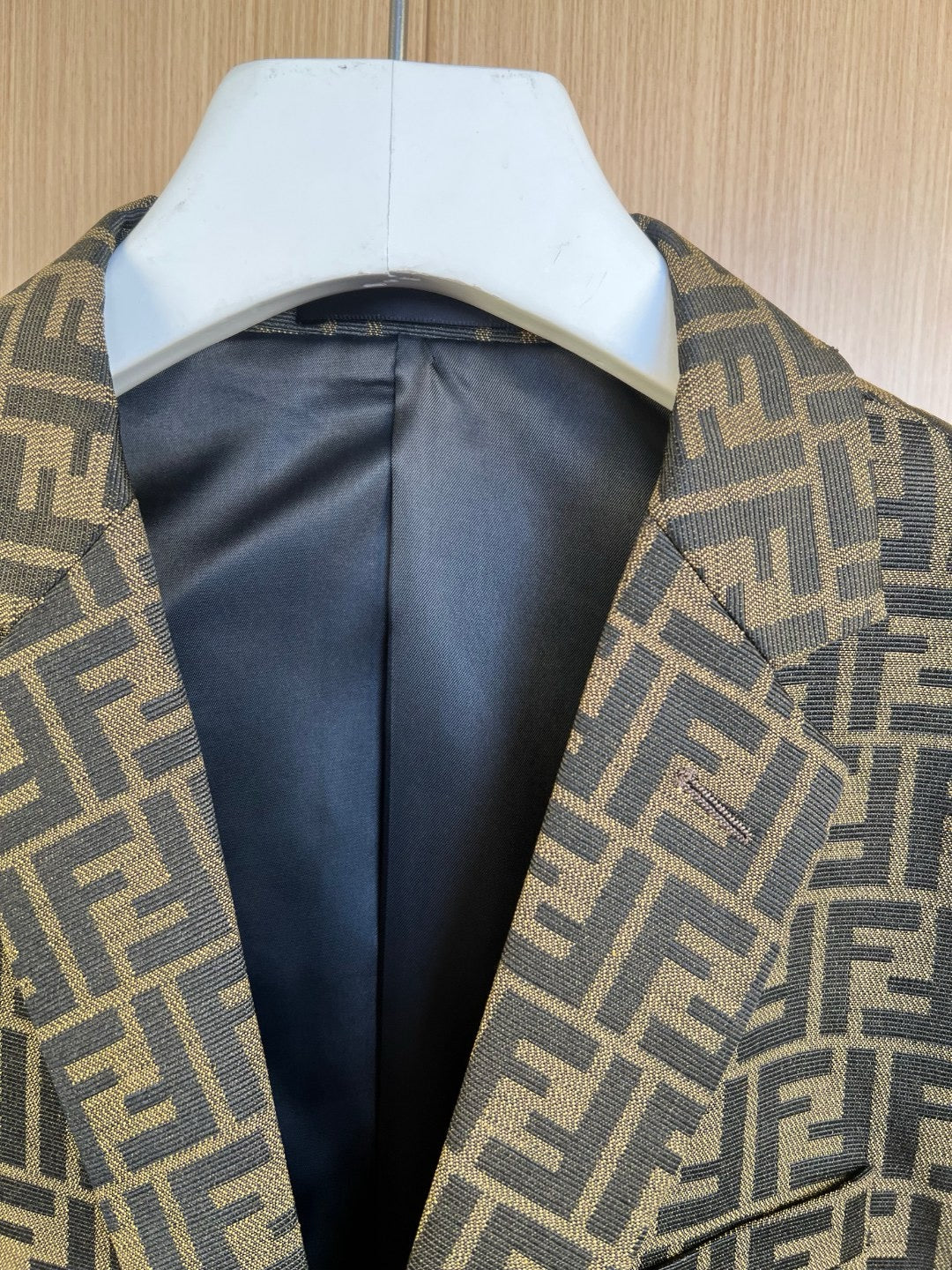 Brown Jacket and Pant Suit