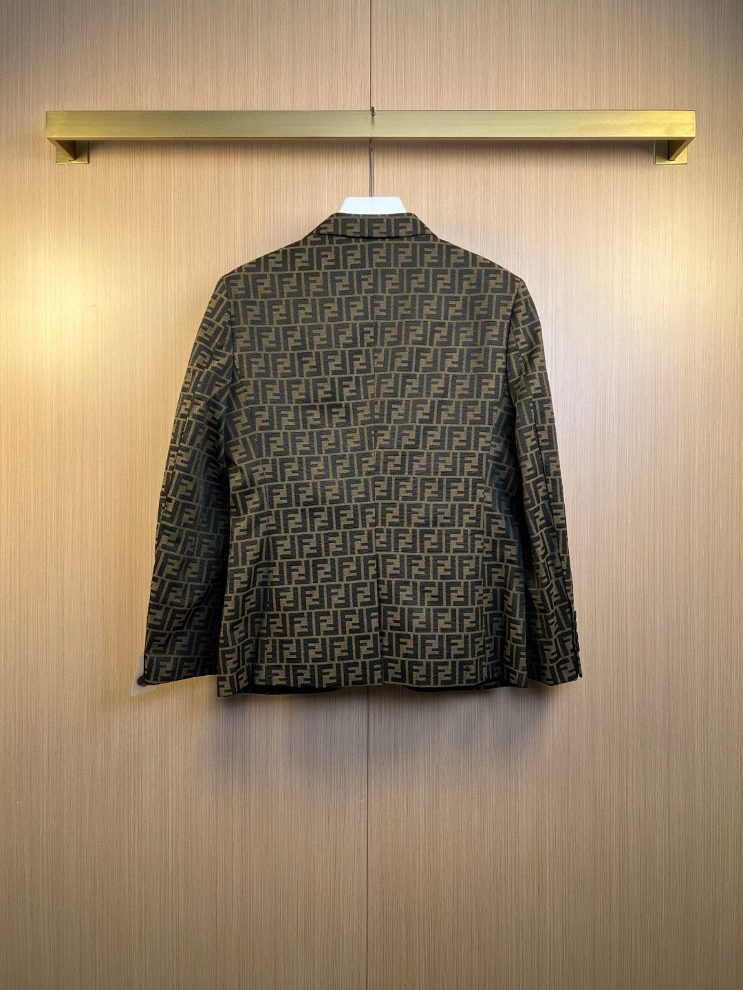 Brown Jacket and Pant Suit