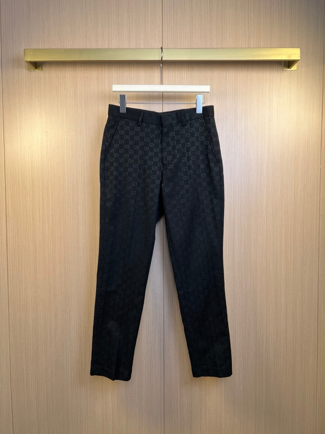 Black Jacket and Pant Suit