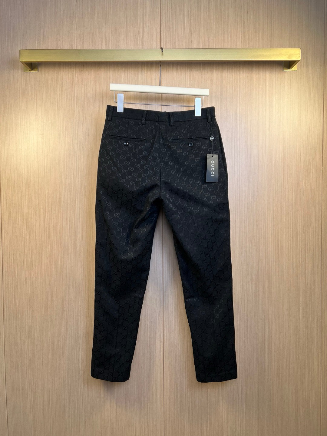 Black Jacket and Pant Suit