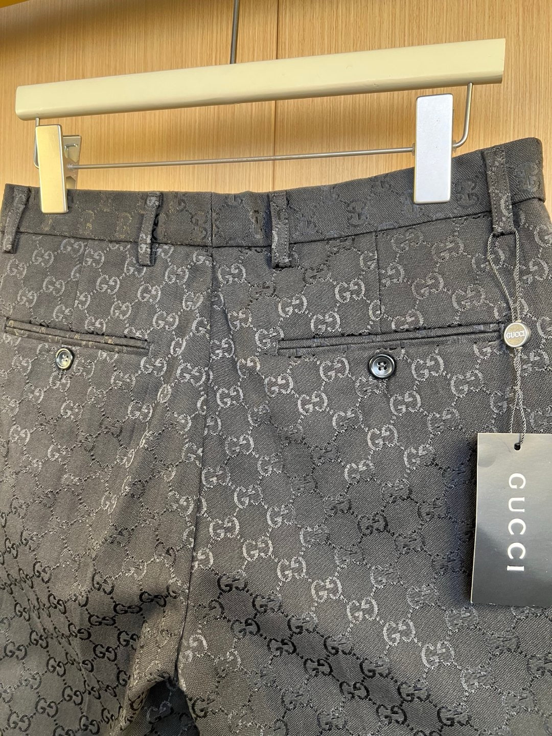 Black Jacket and Pant Suit