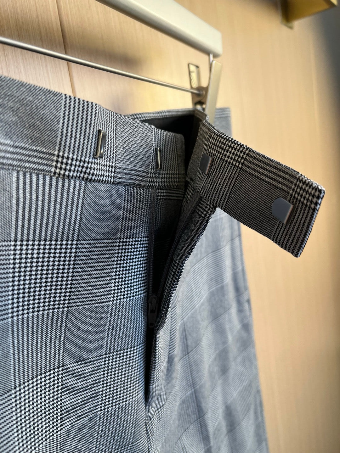 Grey Jacket and Pant Suit