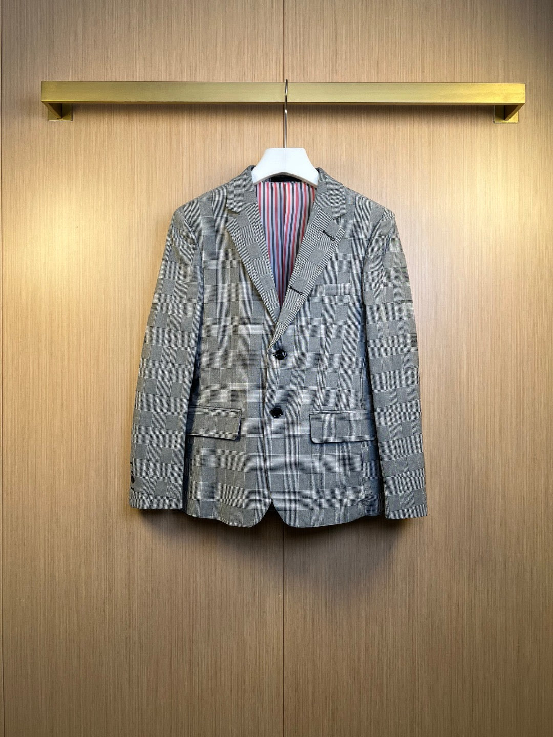 Grey Jacket and Pant Suit