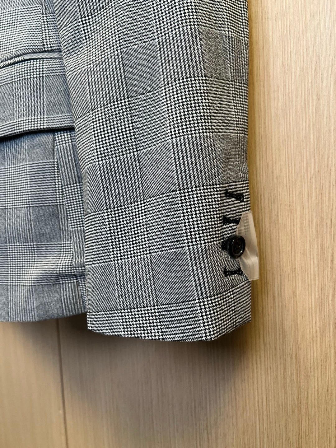 Grey Jacket and Pant Suit