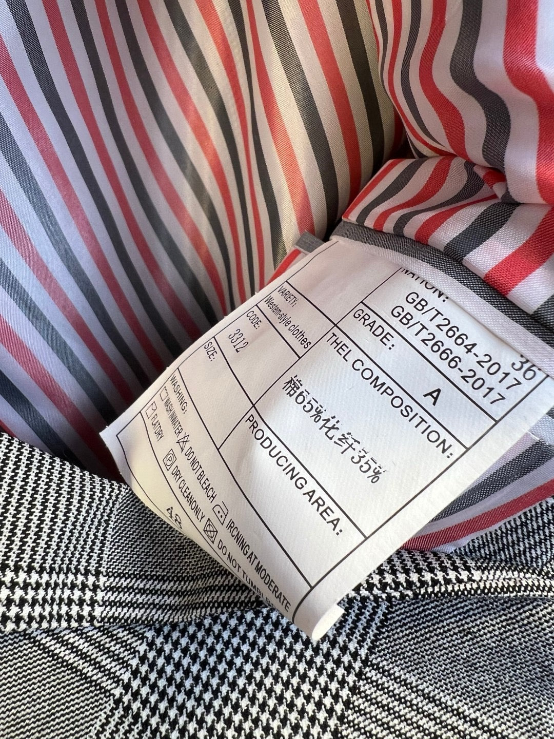 Grey Jacket and Pant Suit