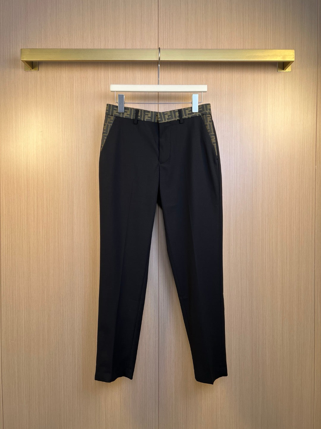 Black Jacket and Pant Suit