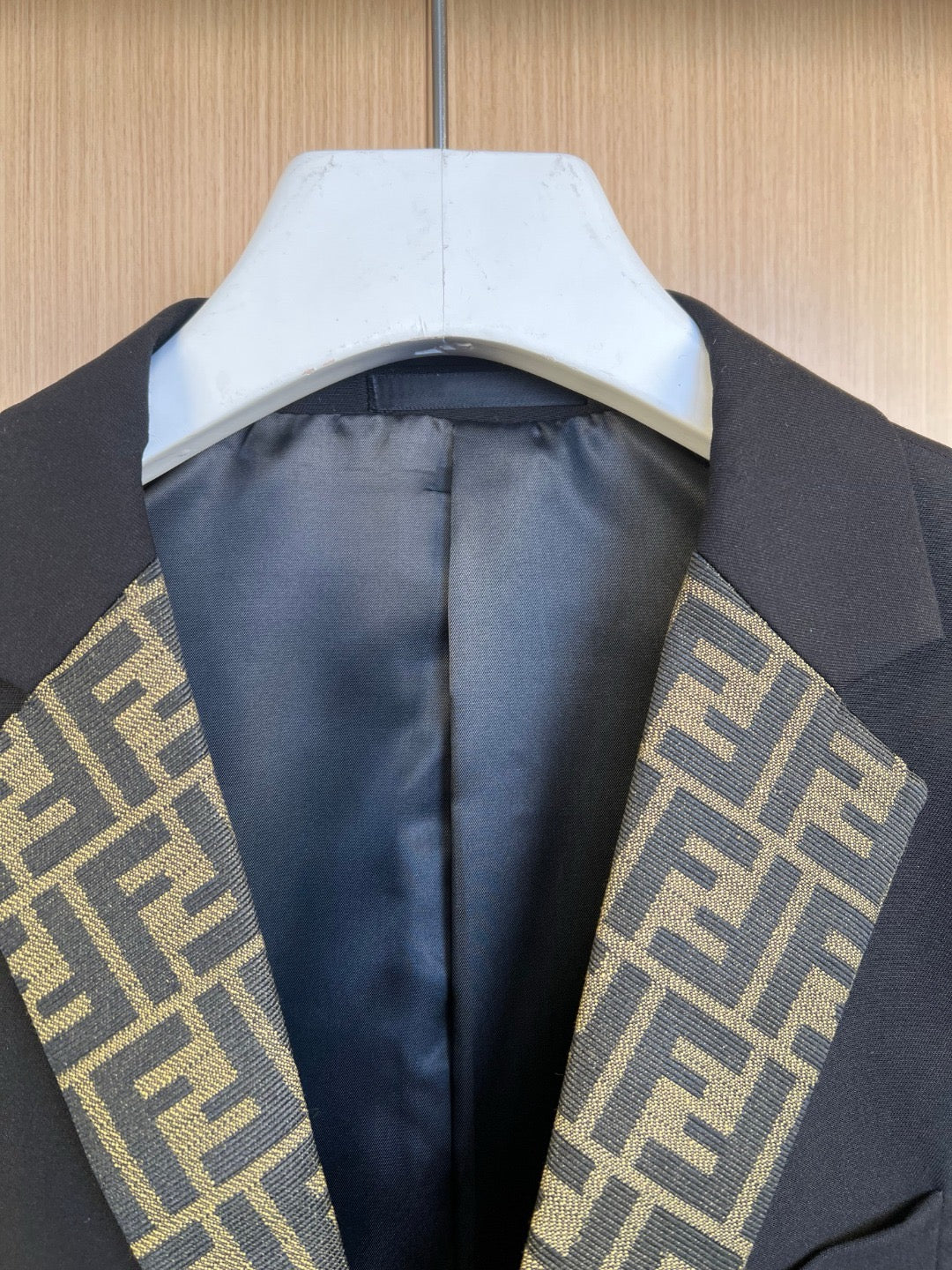 Black Jacket and Pant Suit