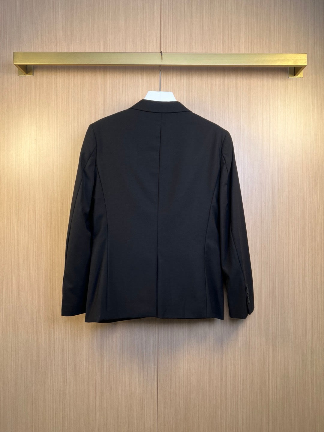 Black Jacket and Pant Suit