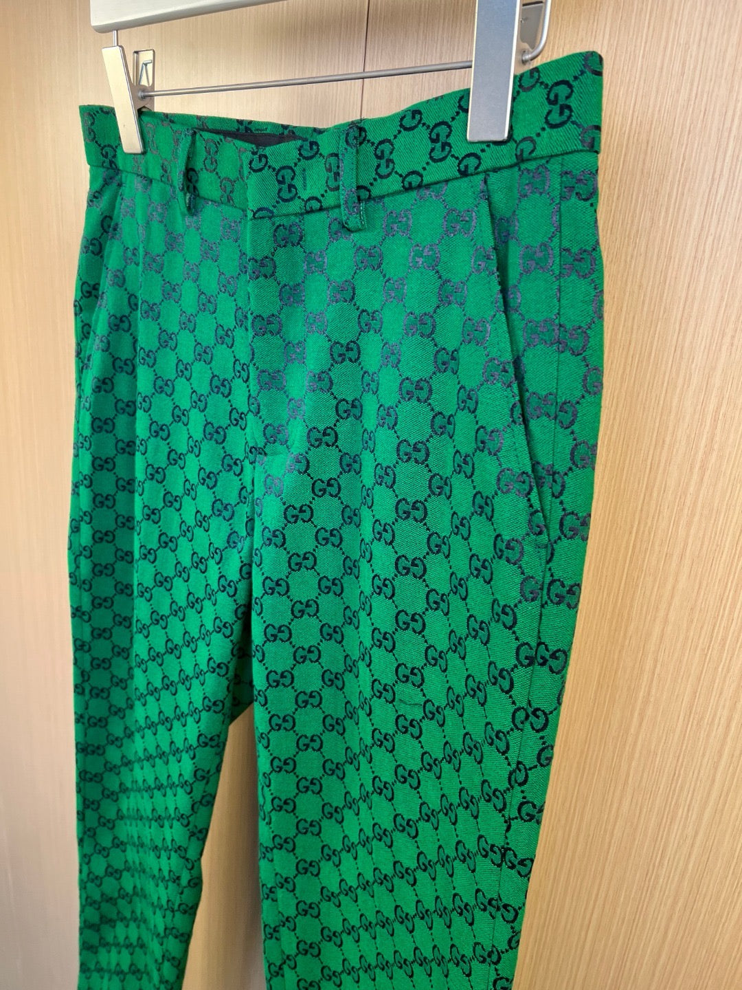 Green Jacket and Pant Suit