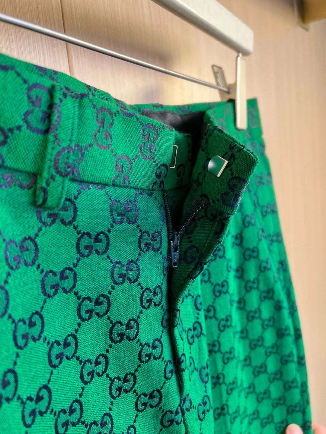 Green Jacket and Pant Suit