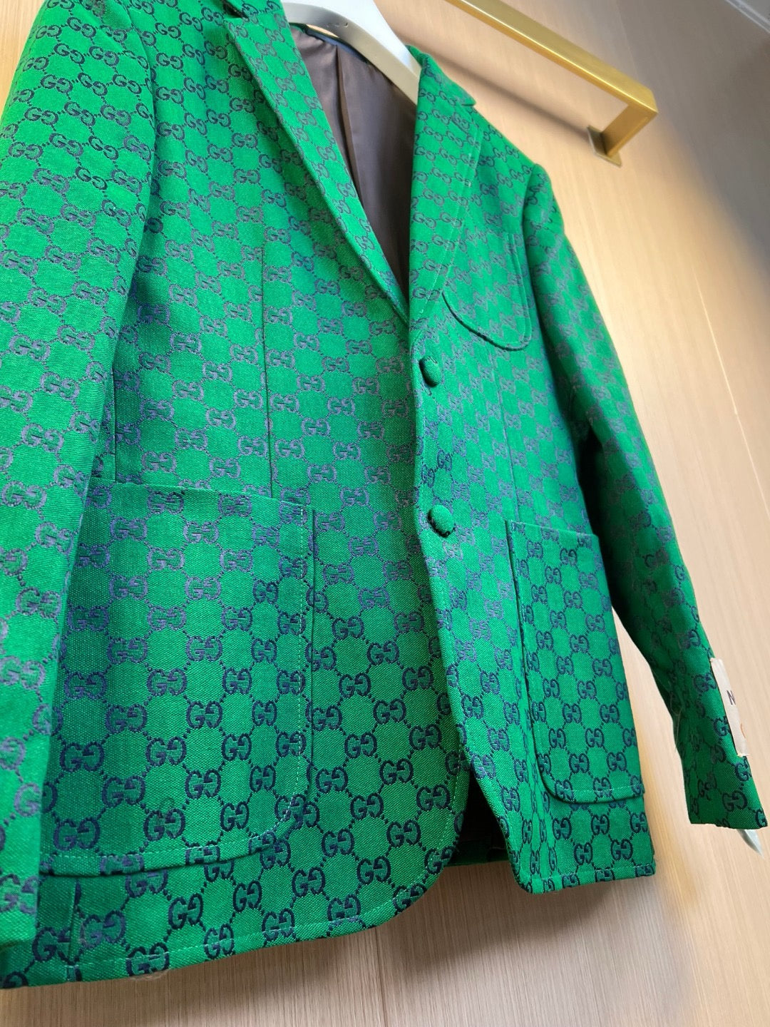 Green Jacket and Pant Suit