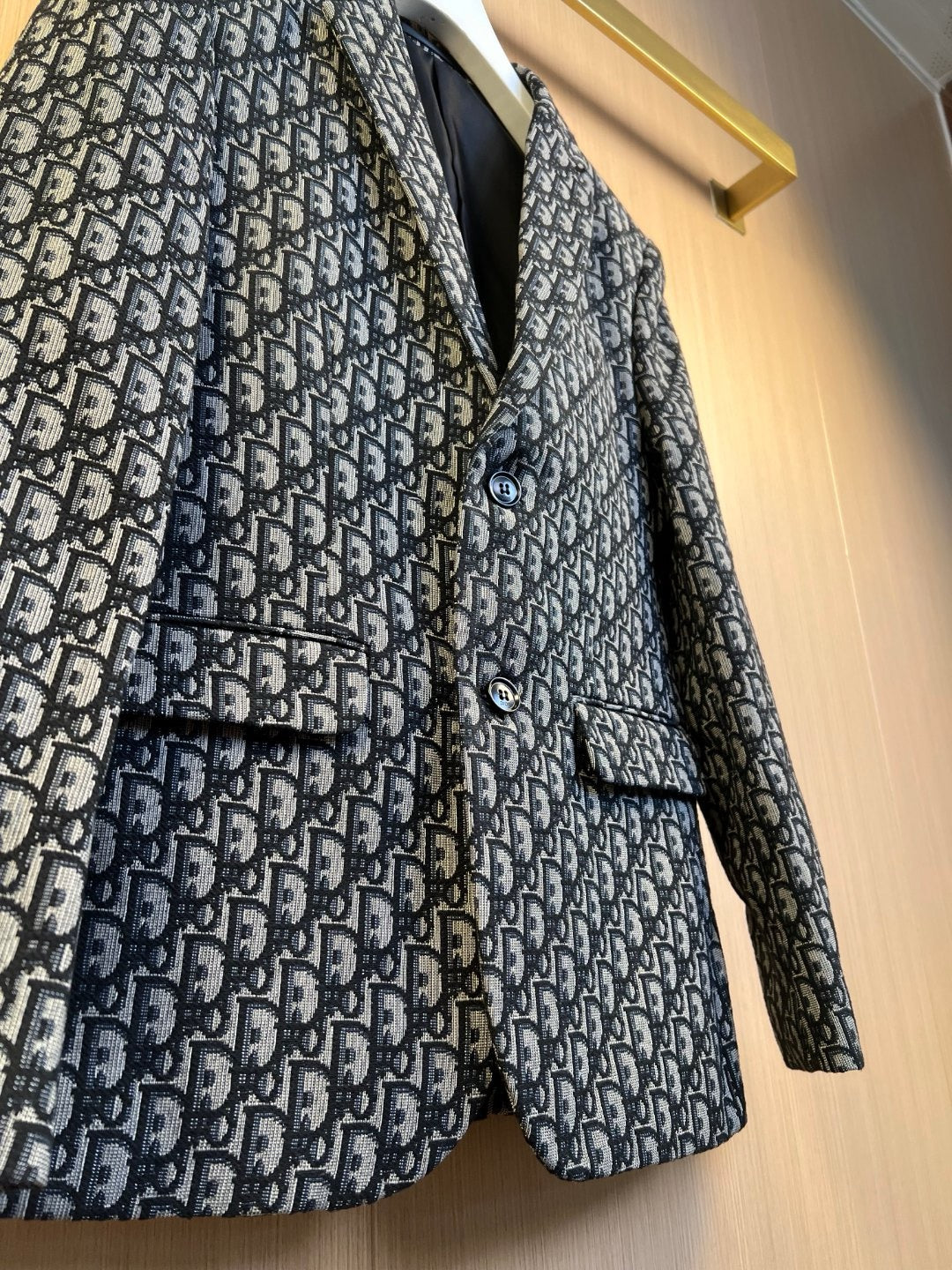 Black Jacket and Pant Suit