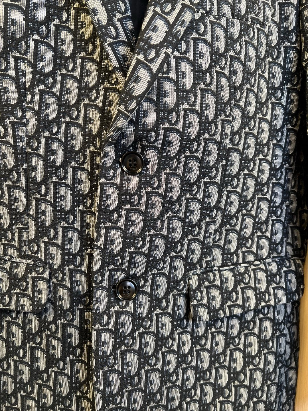 Black Jacket and Pant Suit