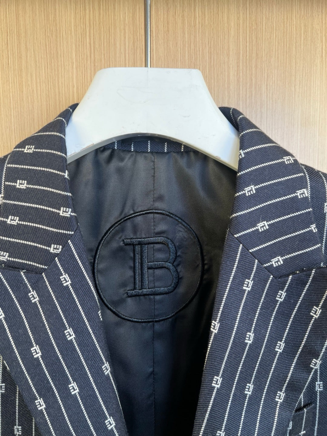 Black Jacket and Pant Suit