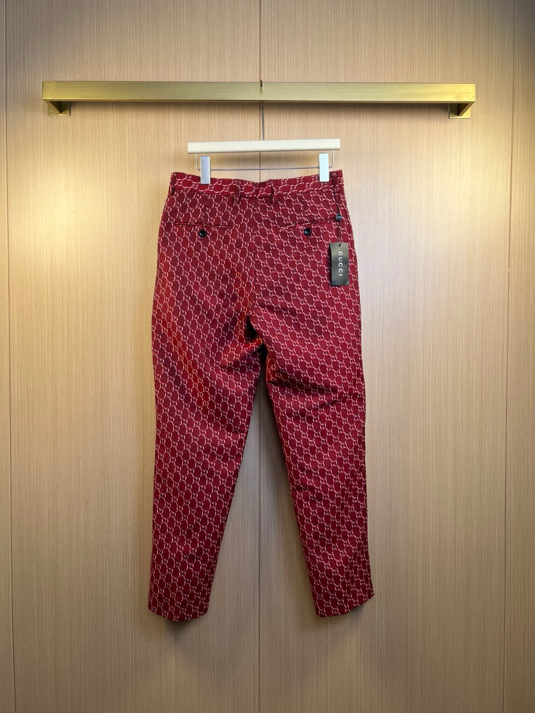 Red Jacket and Pant Suit