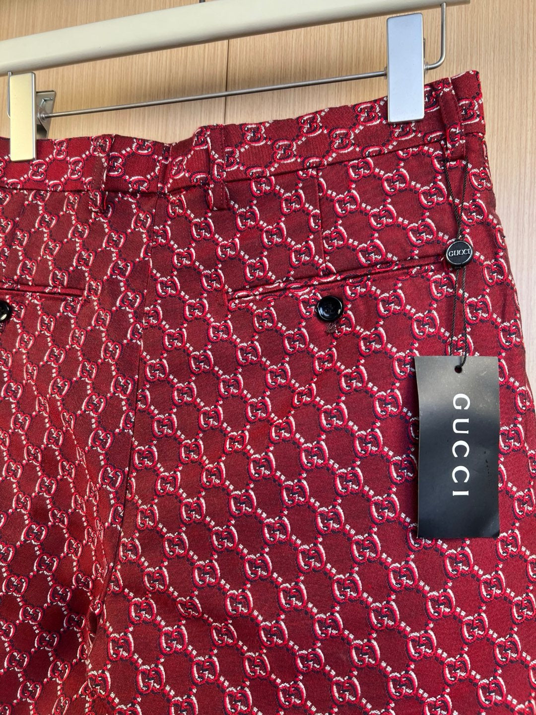 Red Jacket and Pant Suit