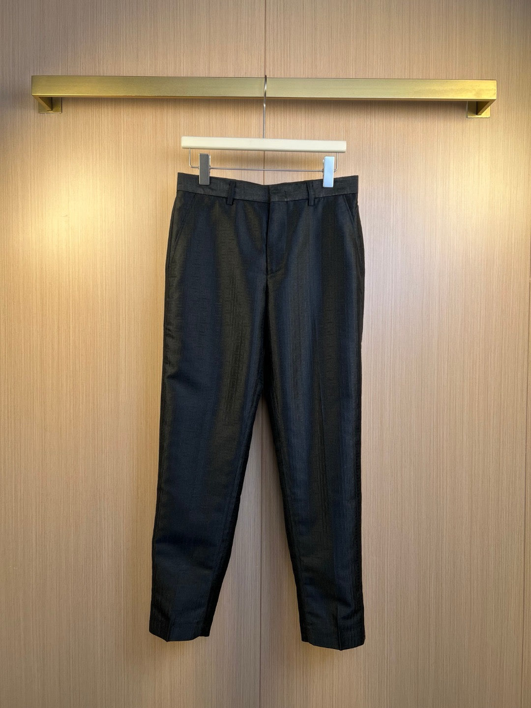 Black Jacket and Pant Suit