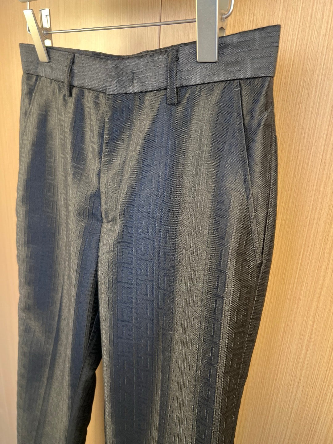 Black Jacket and Pant Suit