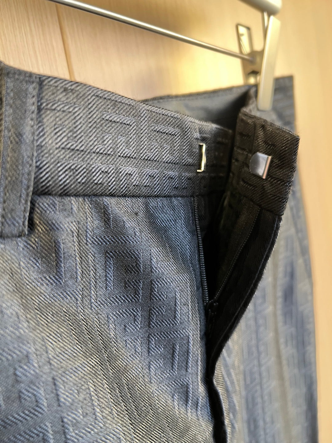 Black Jacket and Pant Suit