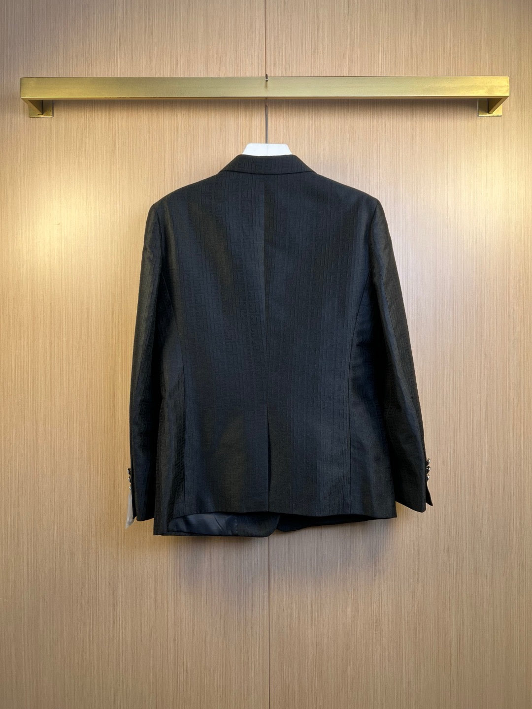 Black Jacket and Pant Suit