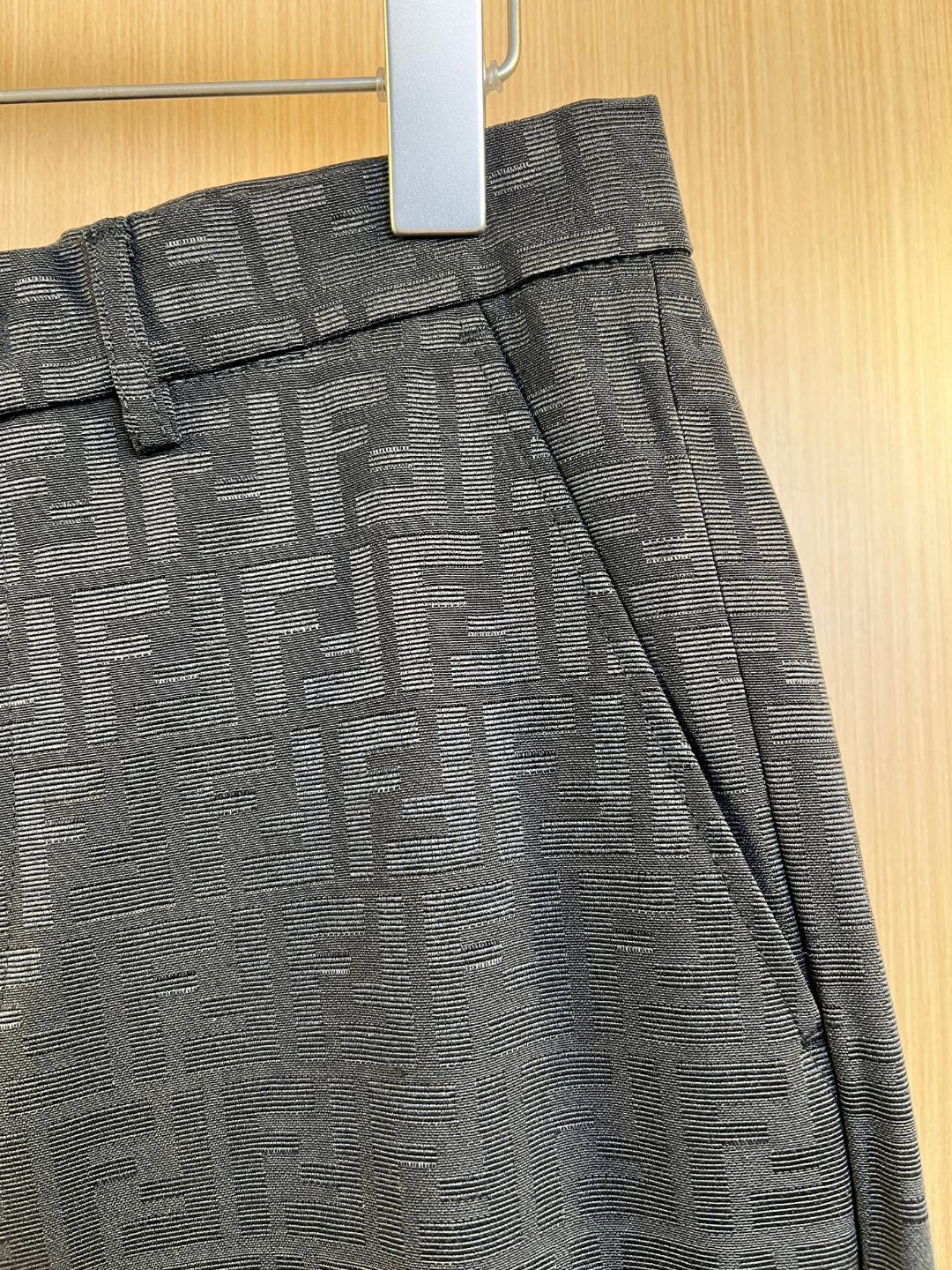 Black Jacket and Pant Suit