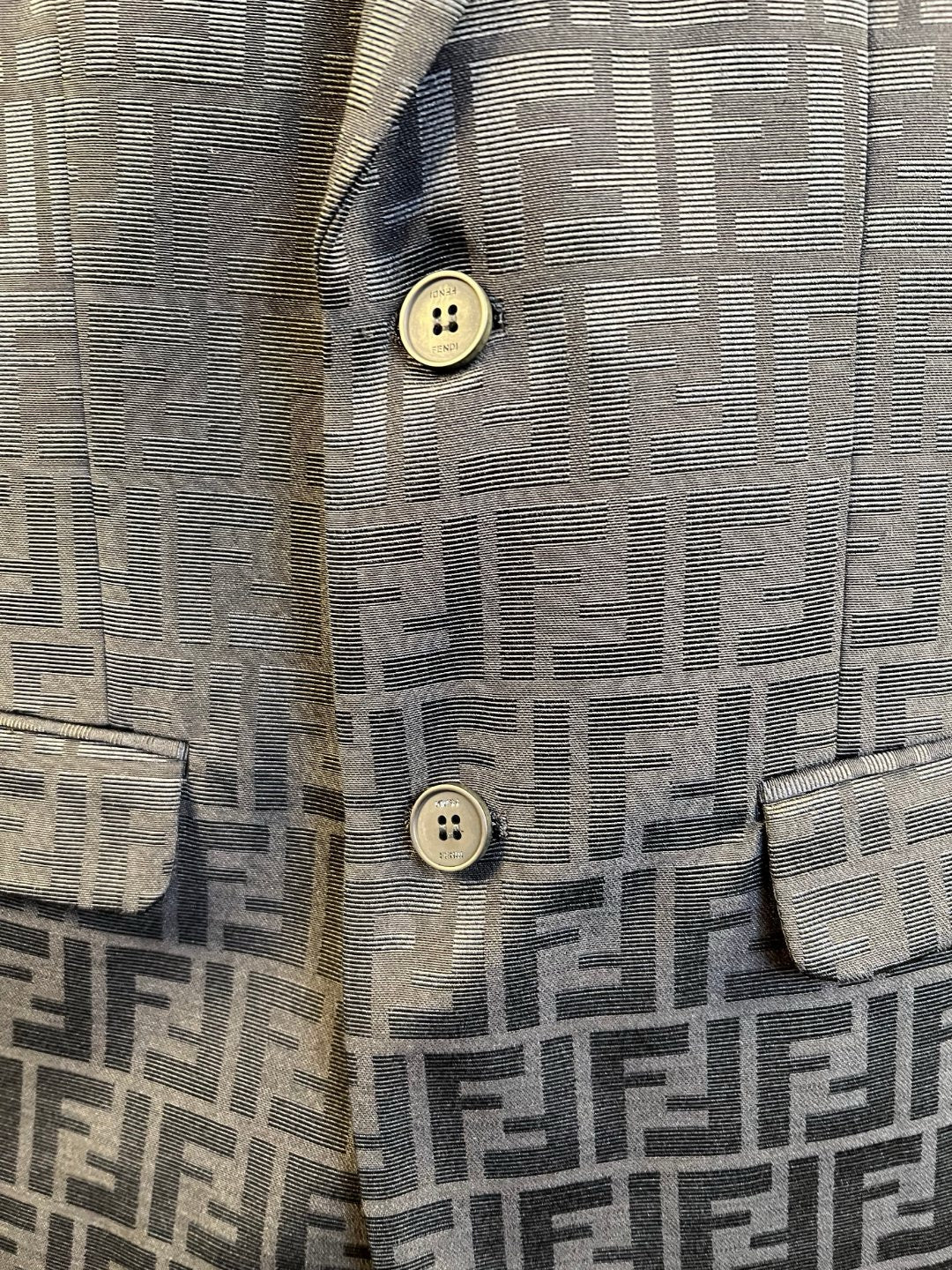 Black Jacket and Pant Suit