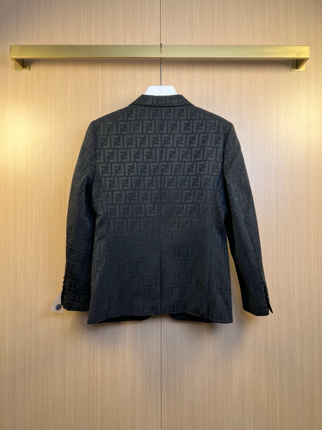 Black Jacket and Pant Suit