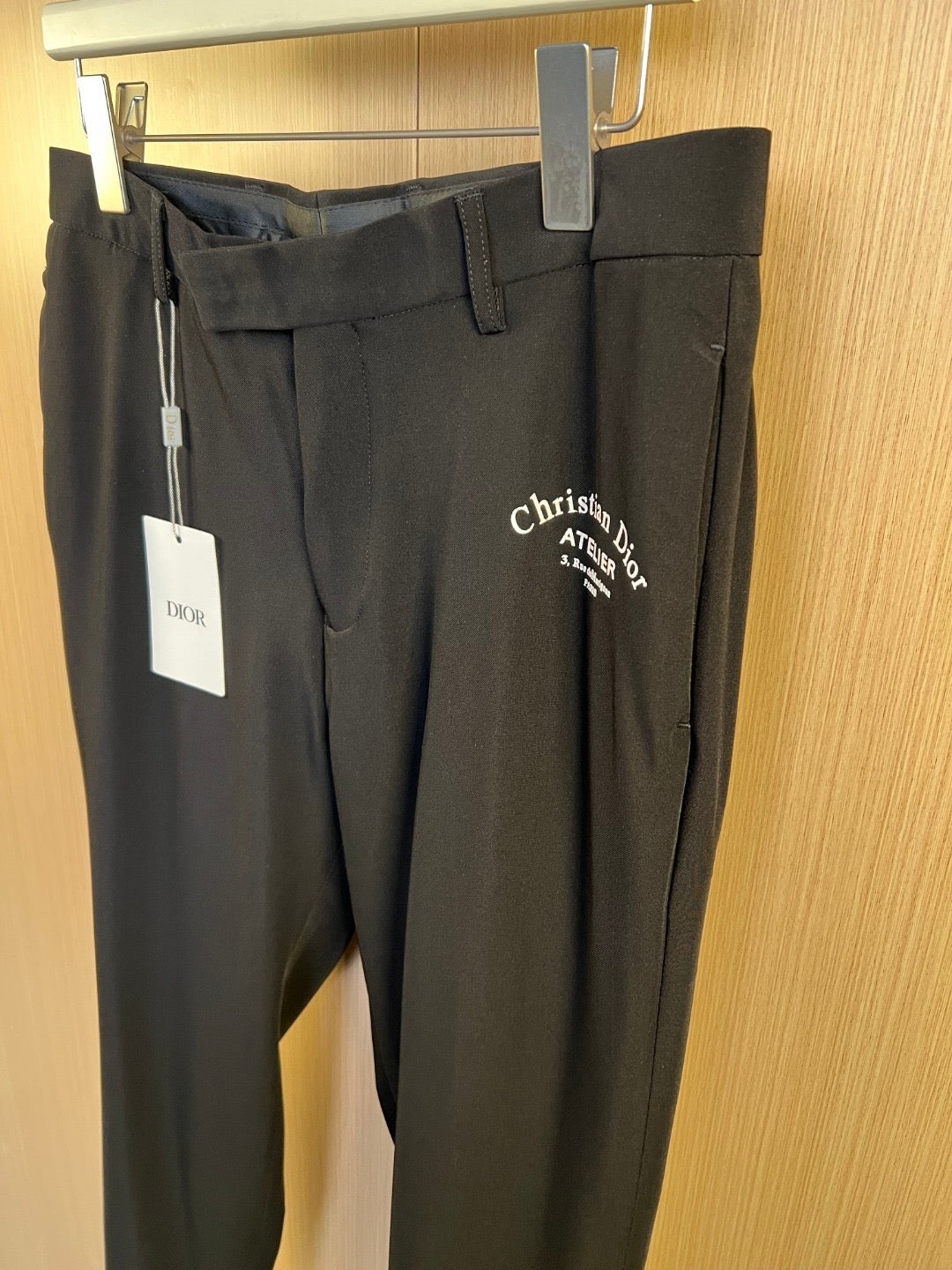 Black Jacket and Pant Suit