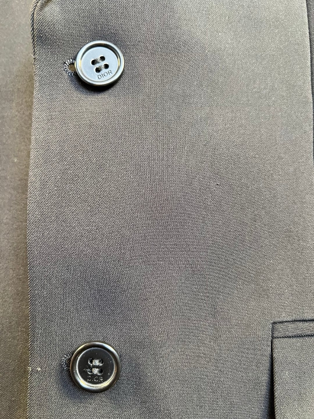 Black Jacket and Pant Suit