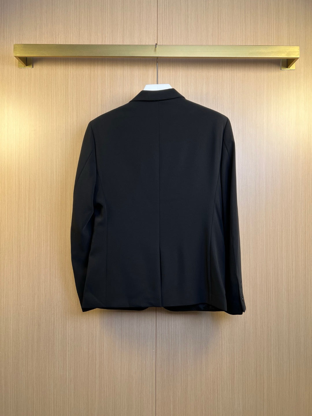 Black Jacket and Pant Suit