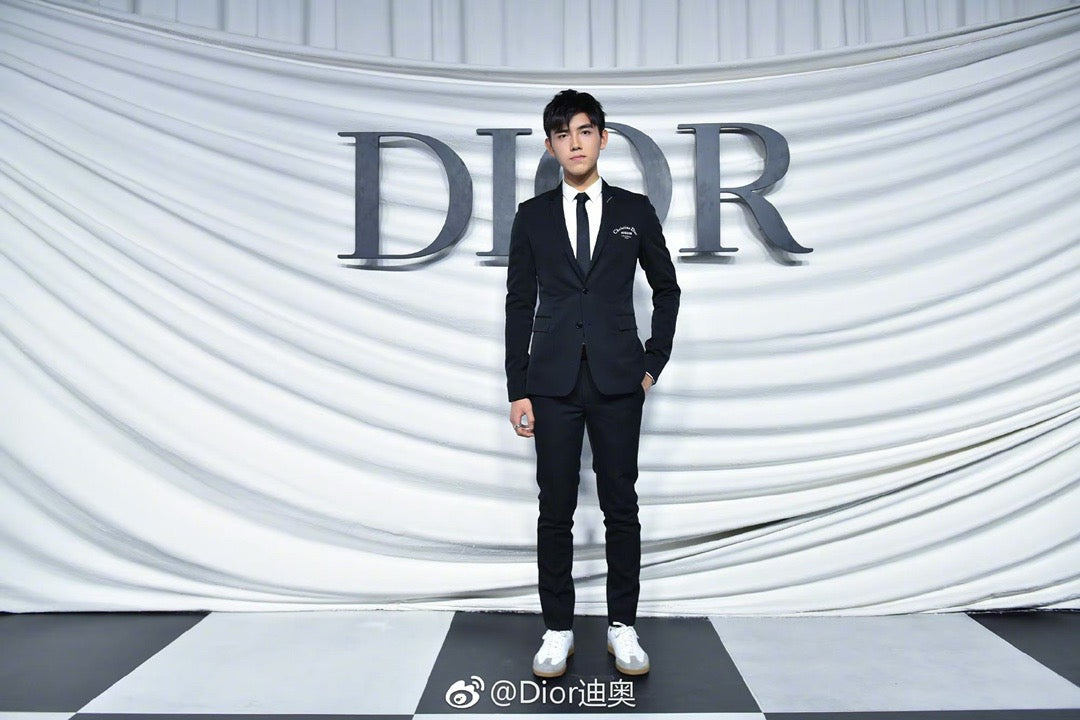 Black Jacket and Pant Suit