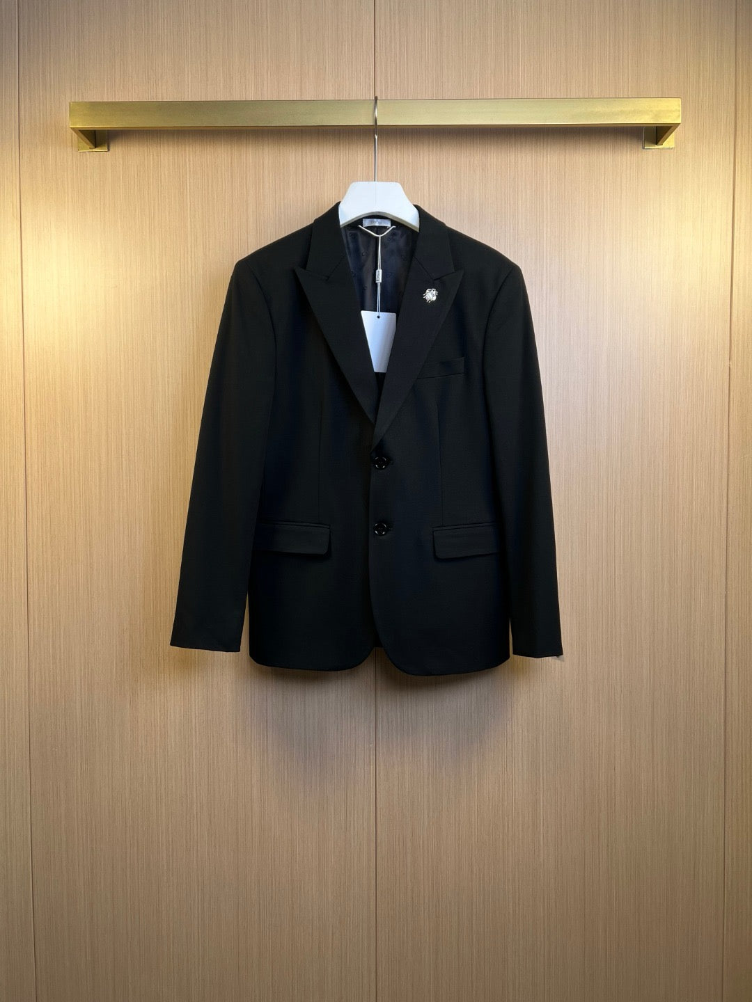 Black Jacket and Pant Suit