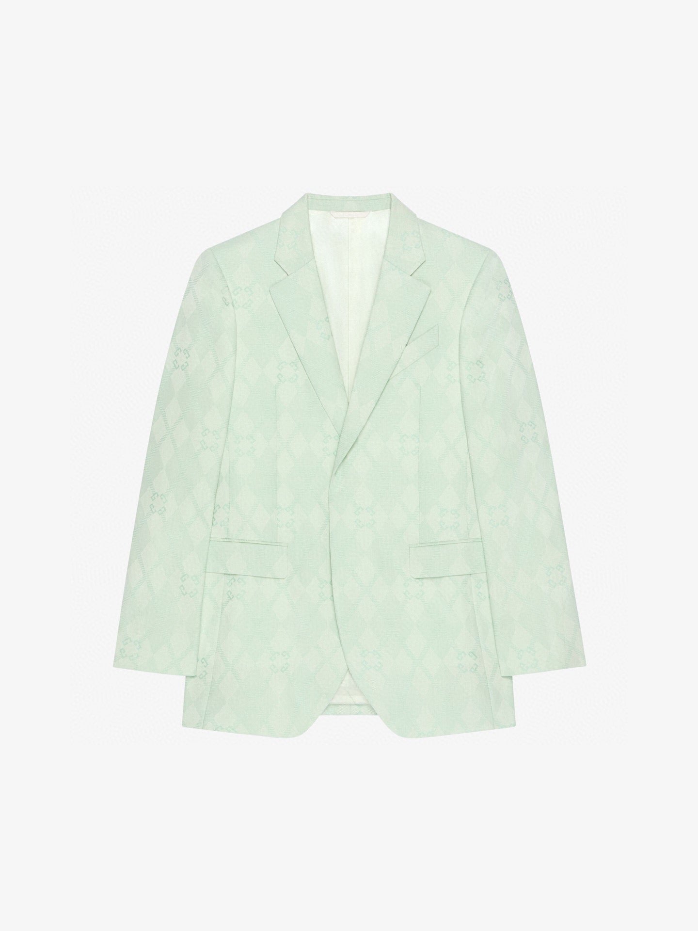 Light Green Jacket and Pant Suit