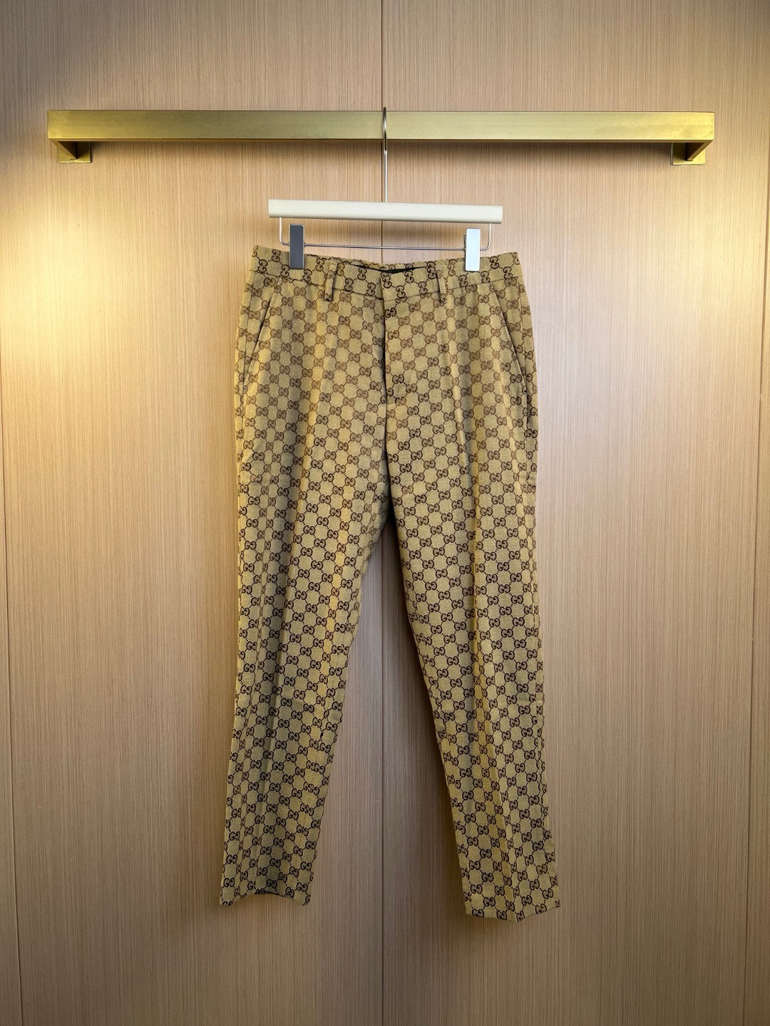 Khaki Jacket and Pant Suit