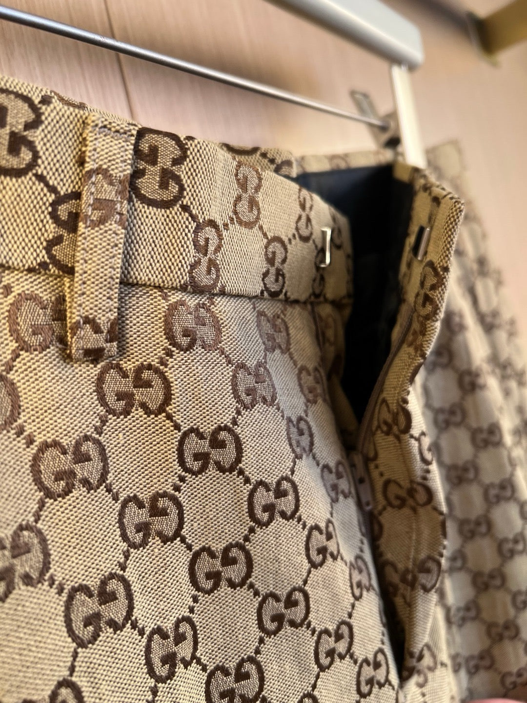 Khaki Jacket and Pant Suit