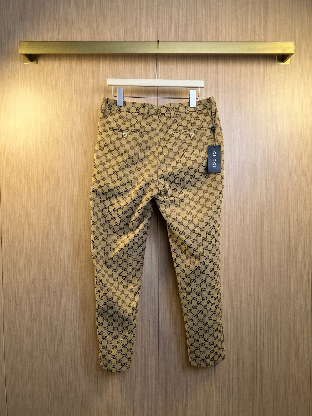 Khaki Jacket and Pant Suit