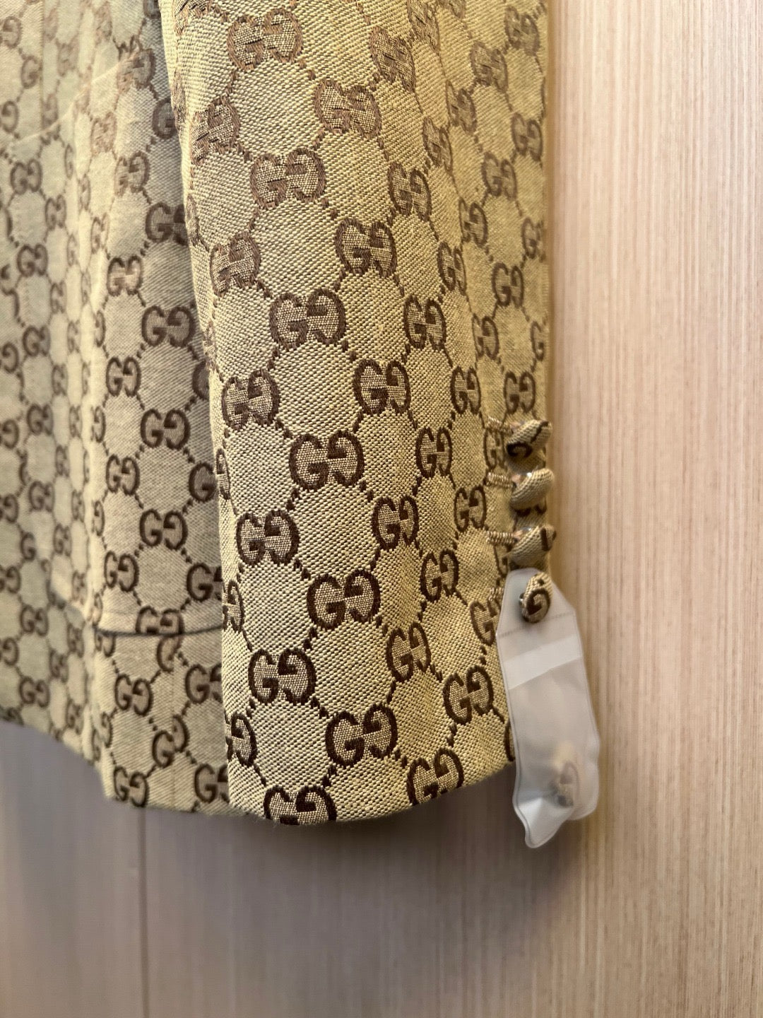 Khaki Jacket and Pant Suit