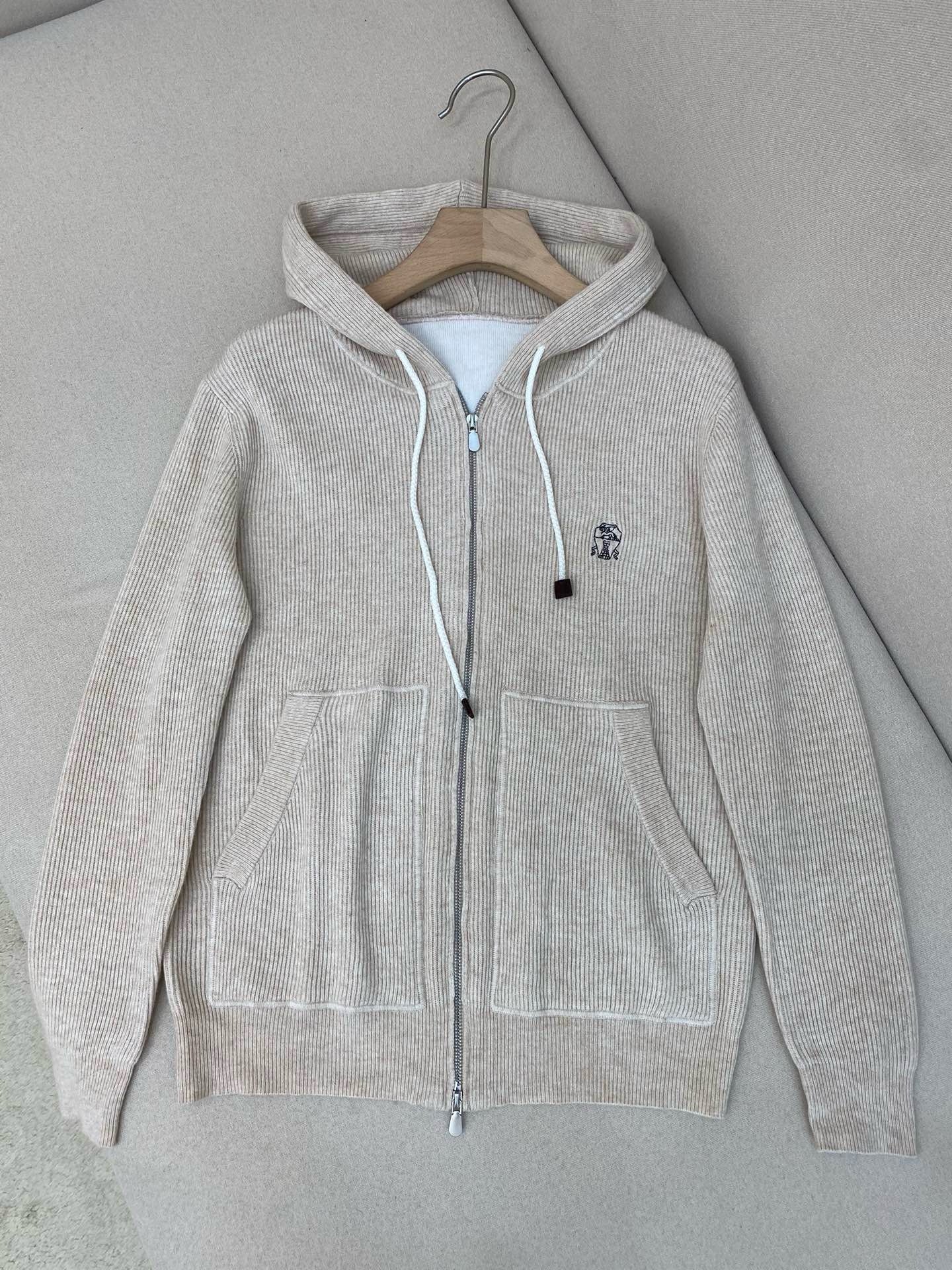 Apricot and Grey Jacket