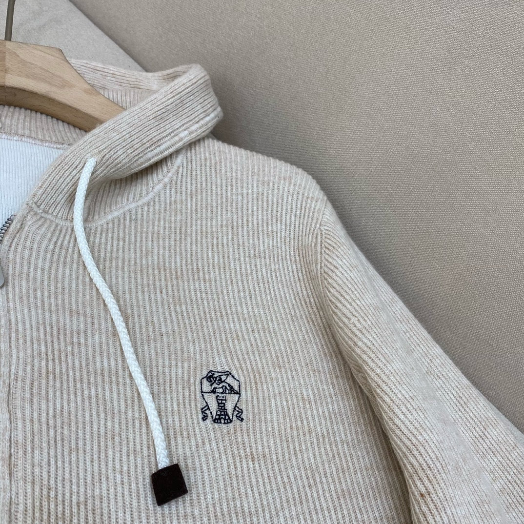 Apricot and Grey Jacket