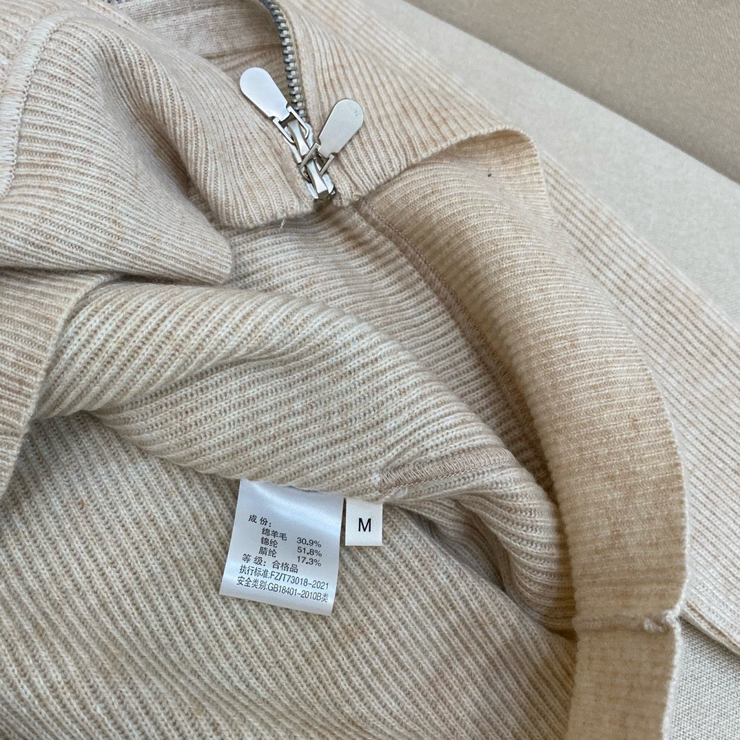 Apricot and Grey Jacket