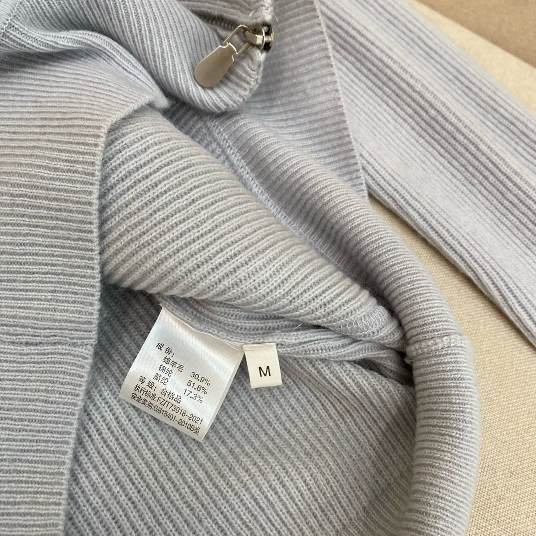 Apricot and Grey Jacket