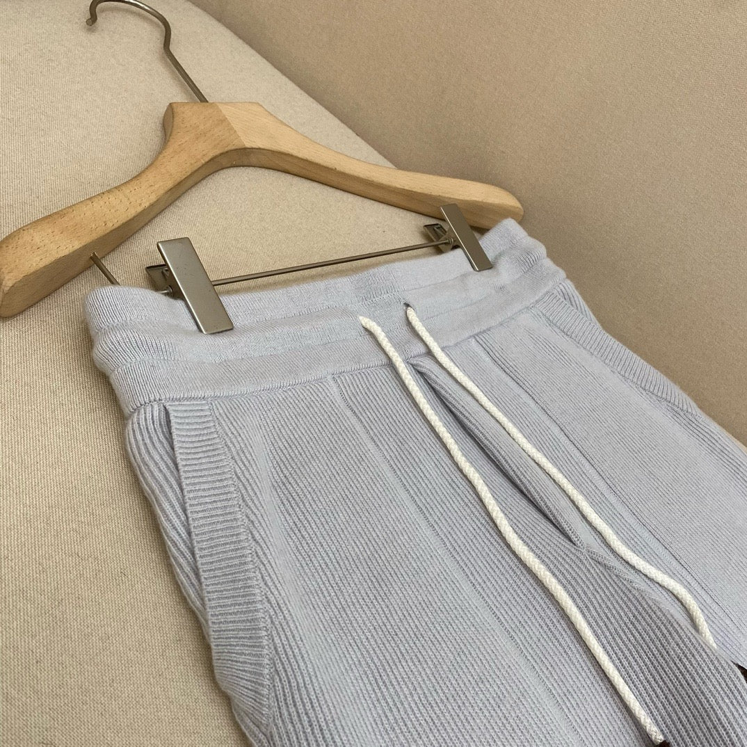 Apricot and Grey Pant